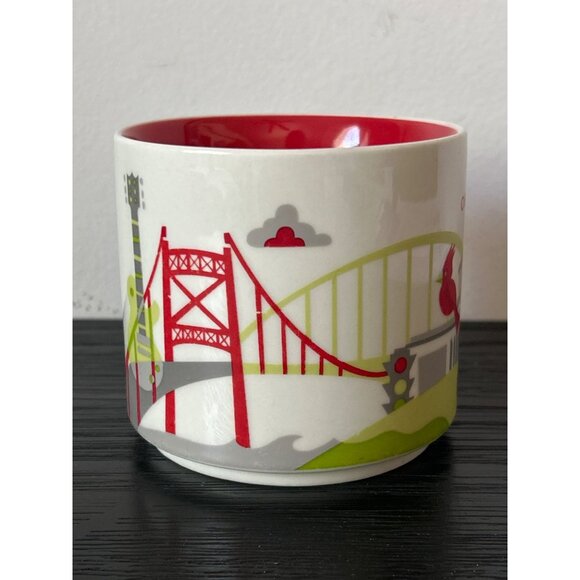 2014 RETIRED Starbucks OHIO You Are Here Series Coffee Mug Colorful Landmarks - Picture 4 of 7